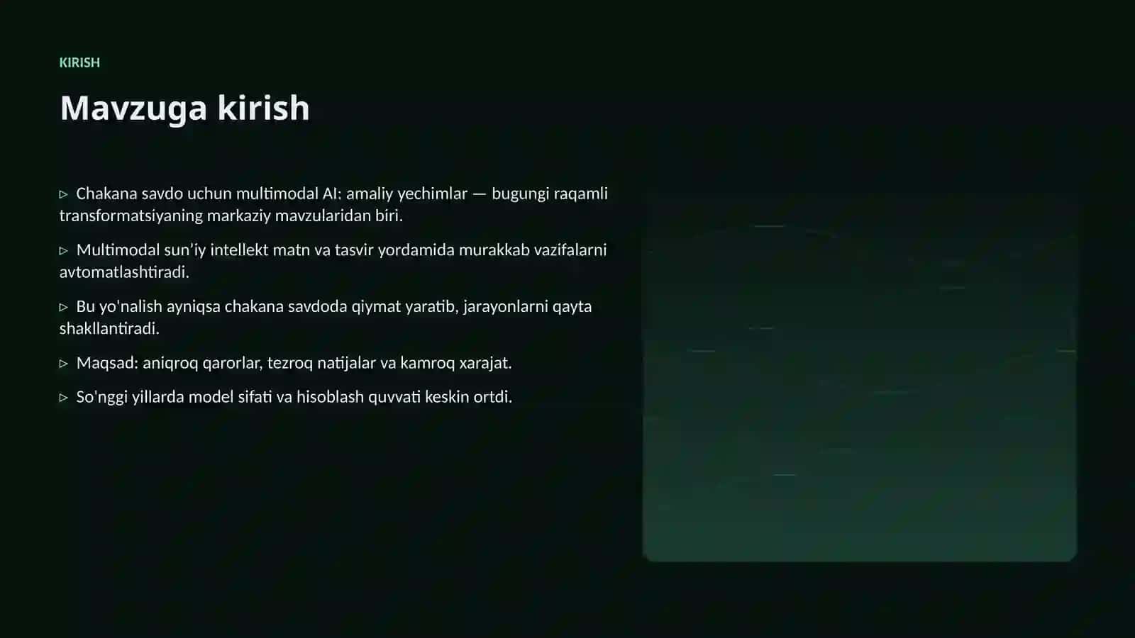 Chakana savdo uchun multimodal AI: amaliy yechimlar 3