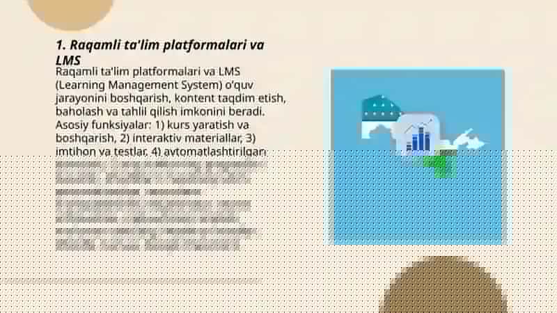 Raqamli ta'lim platformalari va LMS 3