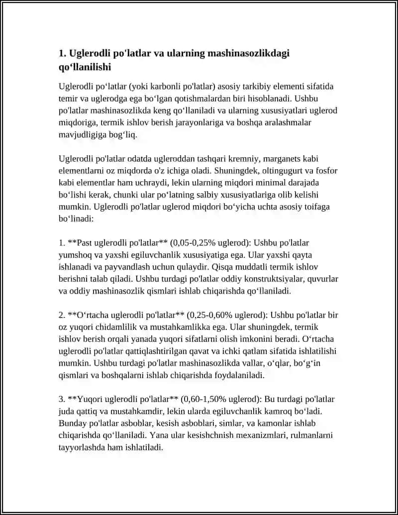 MASHINASOZLIK MATERIALLARI 3