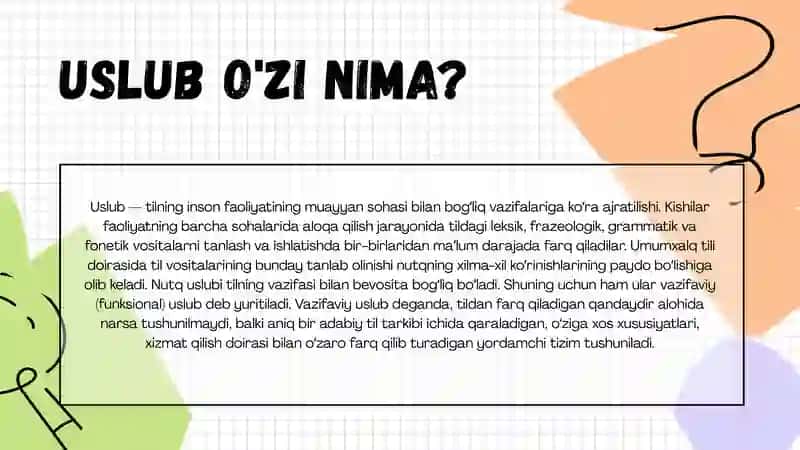 Rasmiy uslubning leksik va grammatik xususiyatlari 3