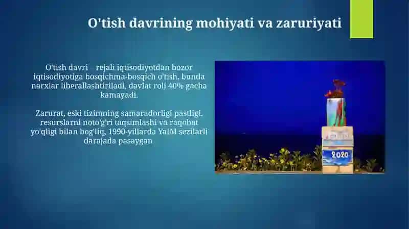 O'tish davrining mohiyati va zaruriyati 3