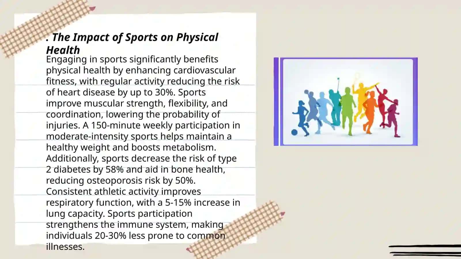 Sports and health: The sports industry and sports sponsorship.Is athletic competition good for children 3