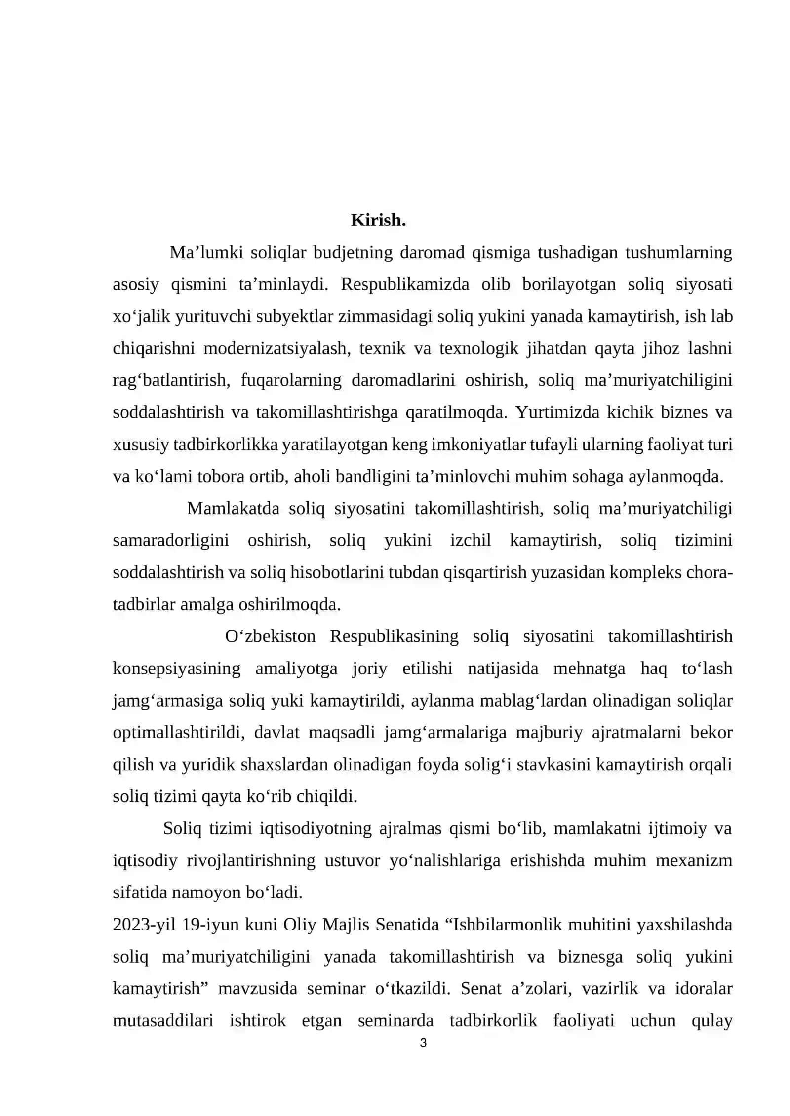 Malakaviy amaliyotamaliyoti HISOBOT 3