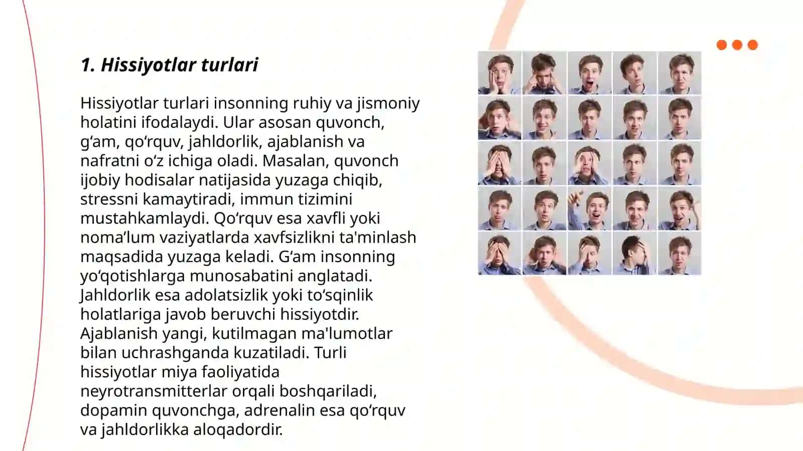 Hissiyotlar haqida tushuncha 3
