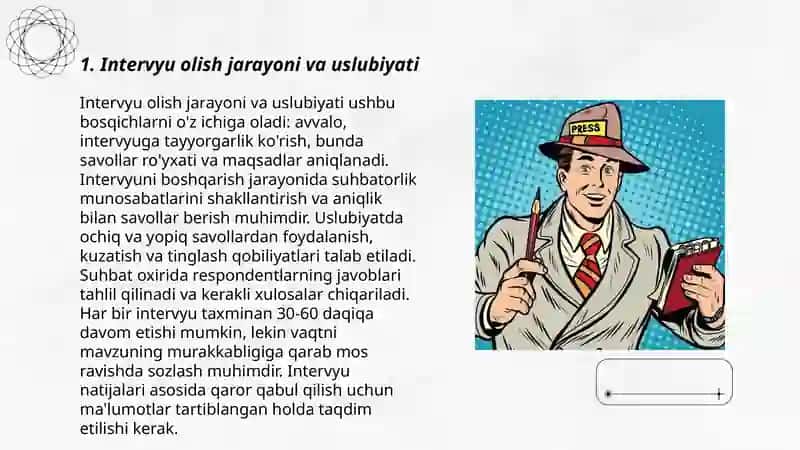 Jurnalistik intervyu 3