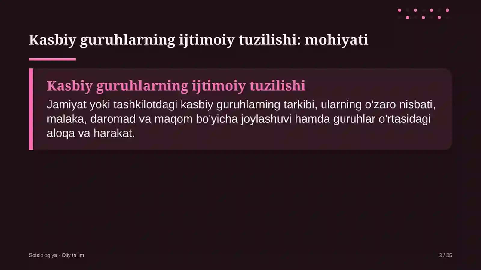 Folklor jamoalarida kasbiy guruhlarning ijtimoiy tuzilishi 3