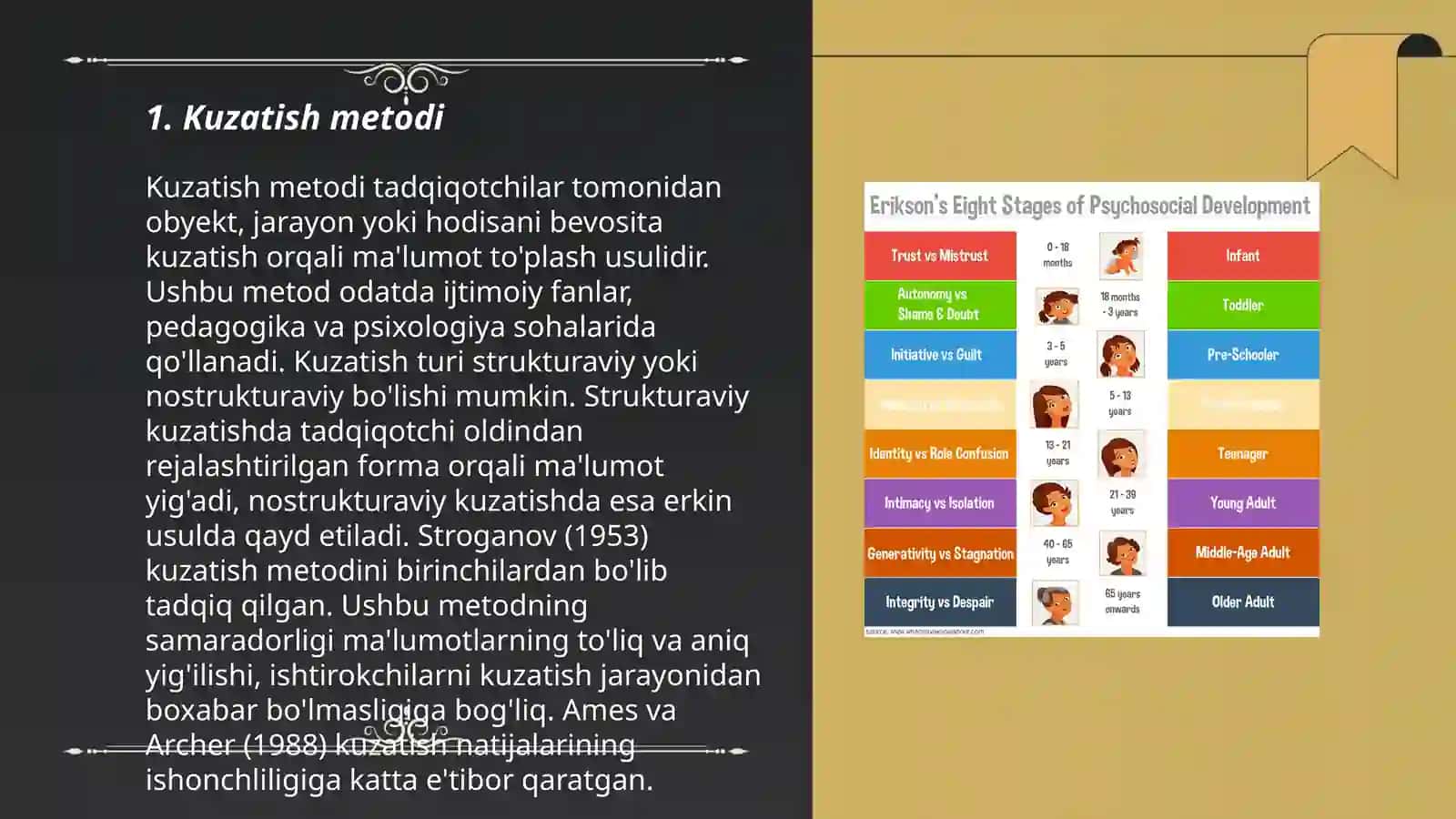 Rivojlanish psixologiyasining metodlari 3