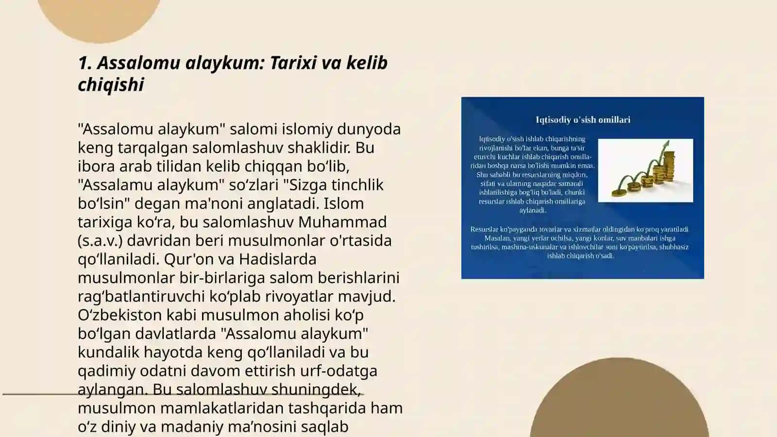 Assalomu alaykum: Tarixi va kelib chiqishi 3