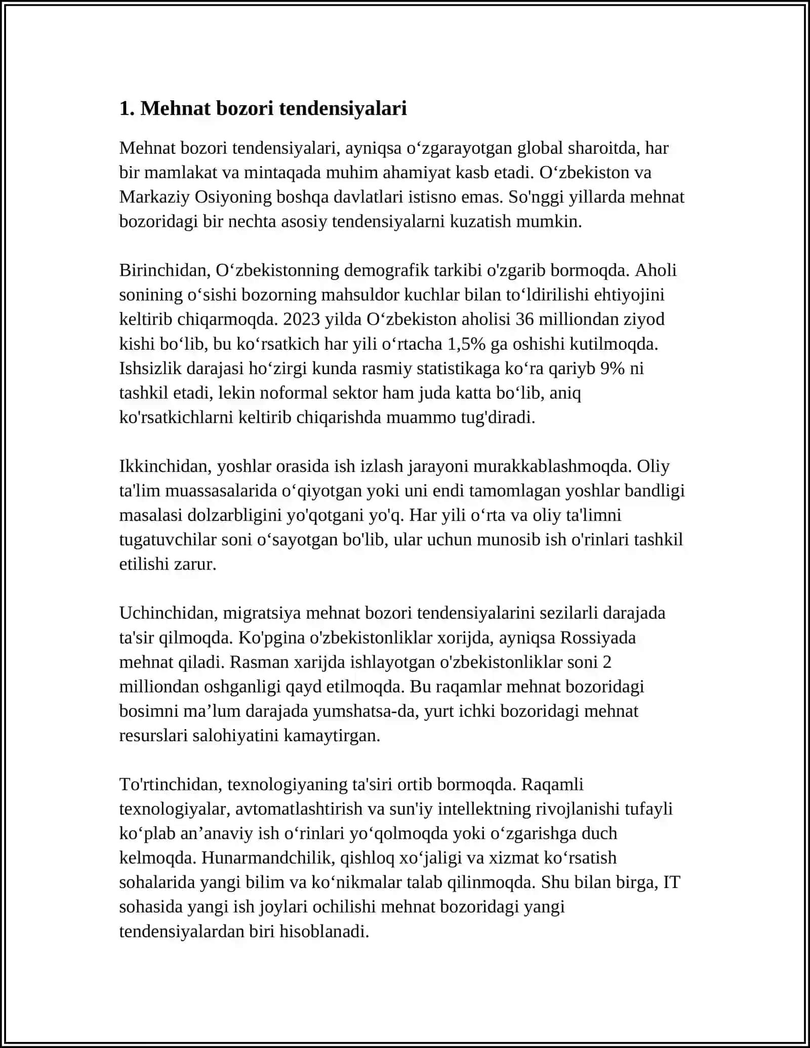 MEHNAT BOZORI VA KORXONALARDA MEHNAT RESURSLARIDAN FOYDALANISH 3