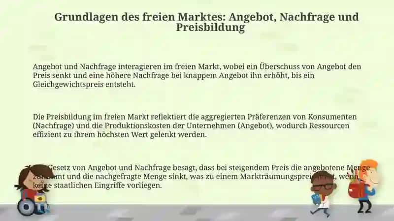 System des freien Marktes 3