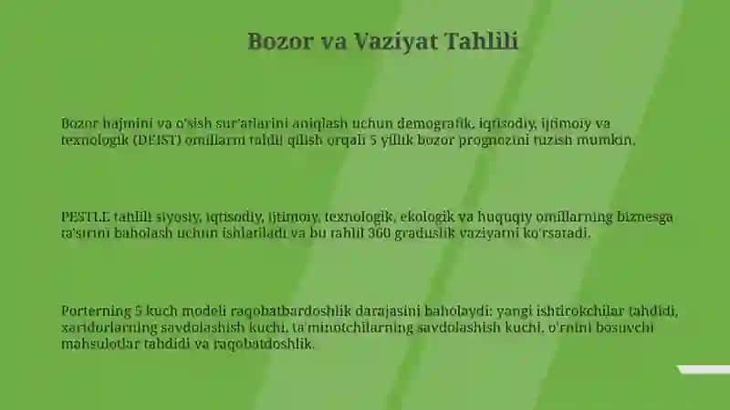 Marketing tahlili 3