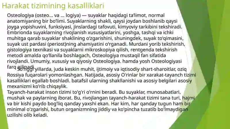 Harakattayachtizimining antomiyasi 3