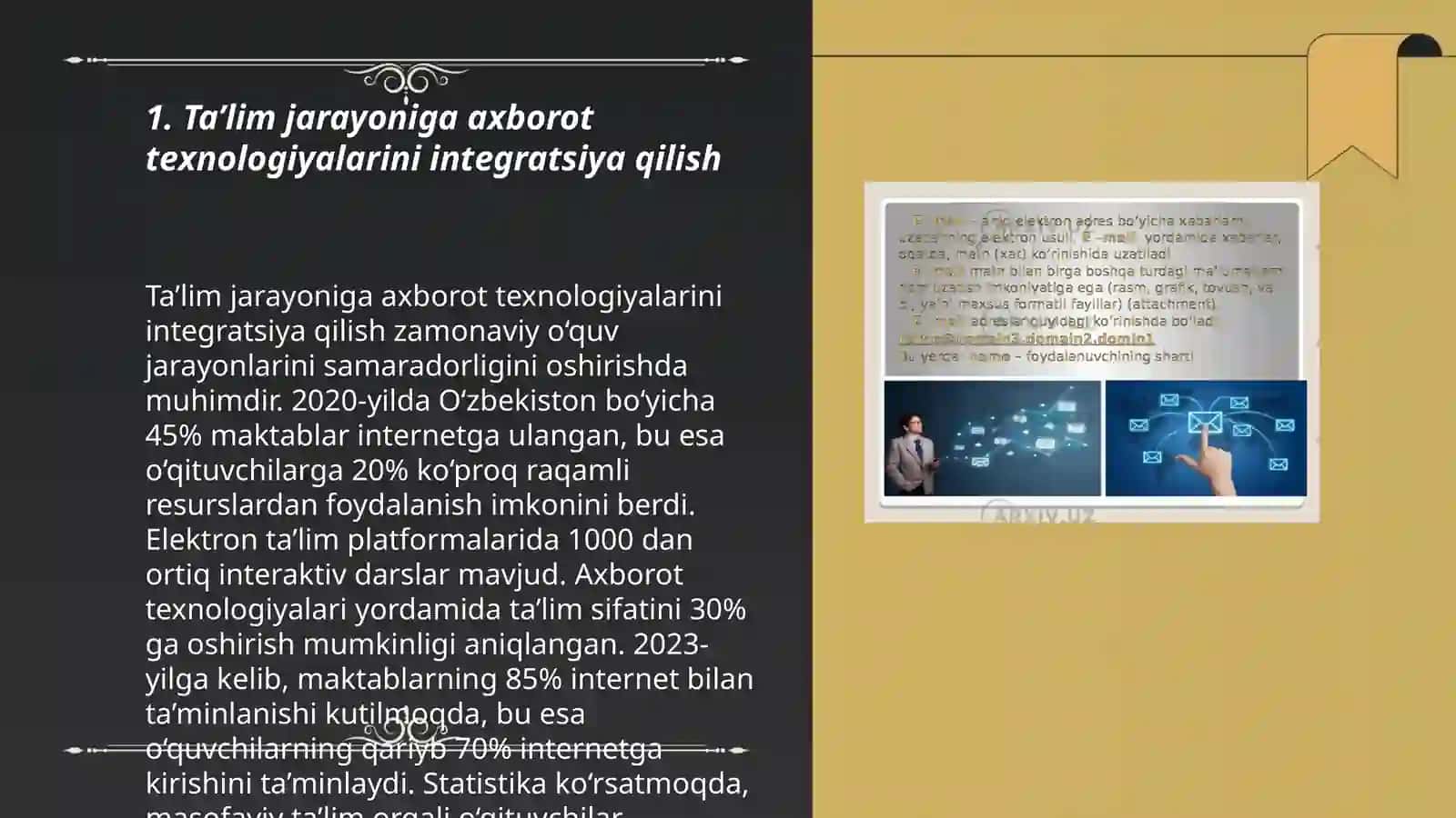 Zamonaviy informatika xonasi vazifalari va maqsadi 3