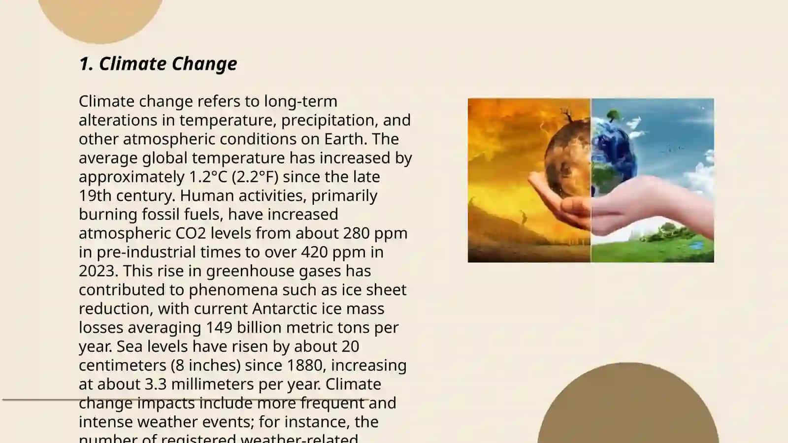 Climate Change 3