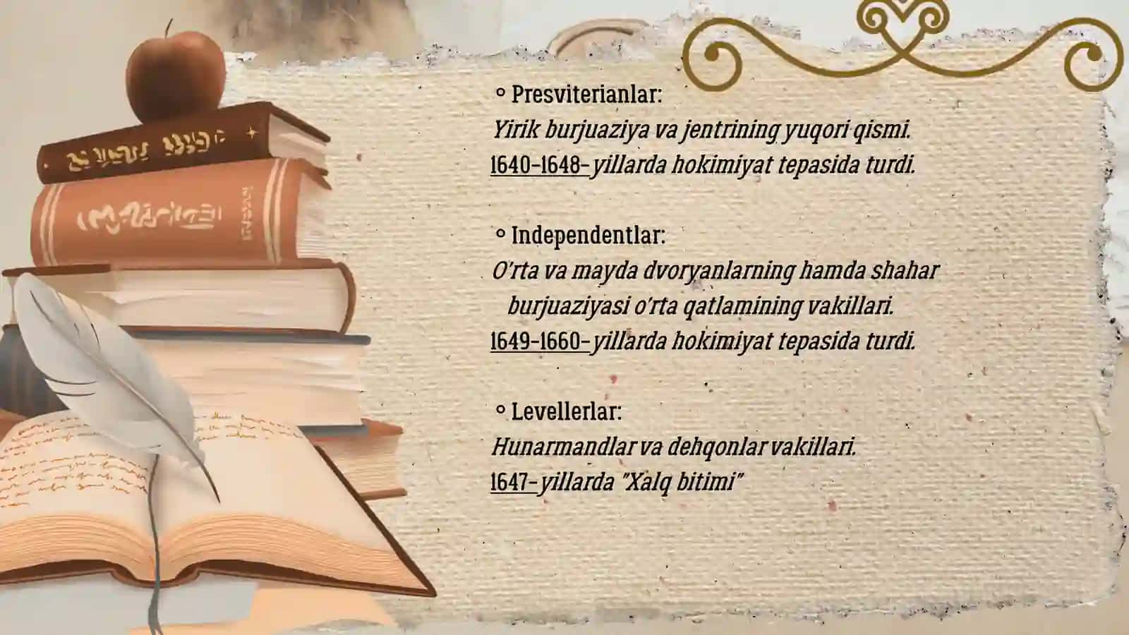 Yangi davrda Angliya davlat tarixi va huquqi 3