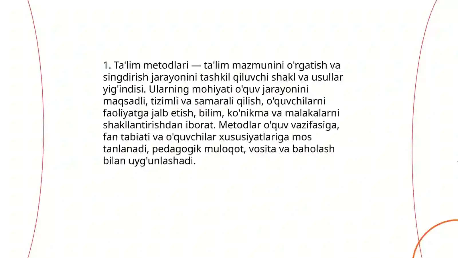 Ta'lim metodlari haqida umumiy tushuncha 3