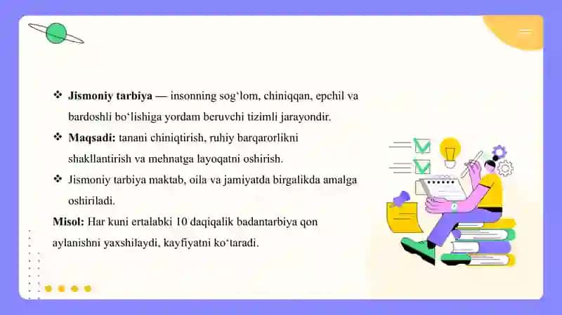 Jismoniy tarbiya va salomatlik 3