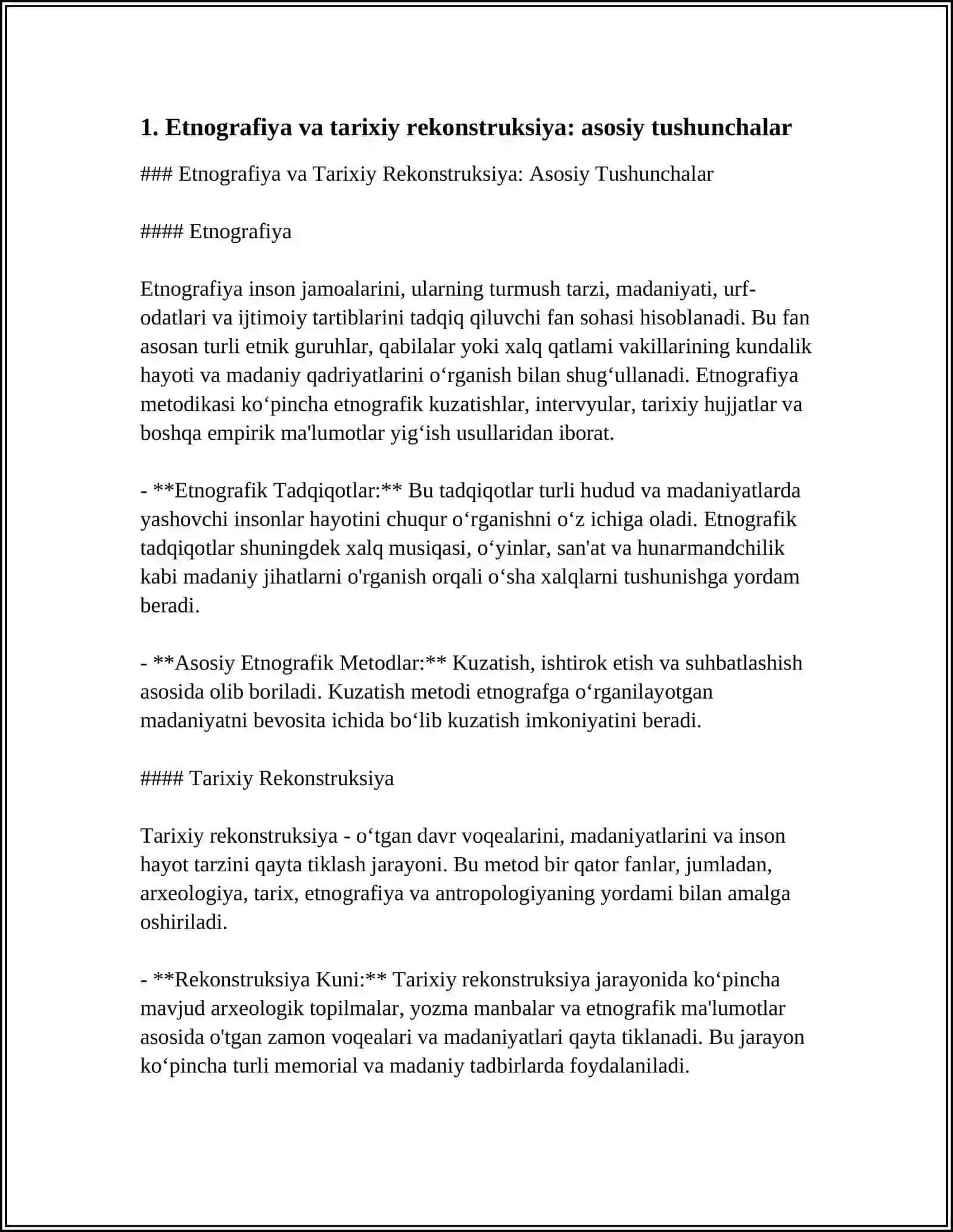 TARIXIY REKONSTRUKSIYADA ETNOGRAFIYANING O'RNI VA ROLI 3