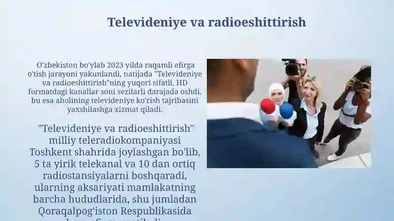 Televideniye va radioeshittirish 3