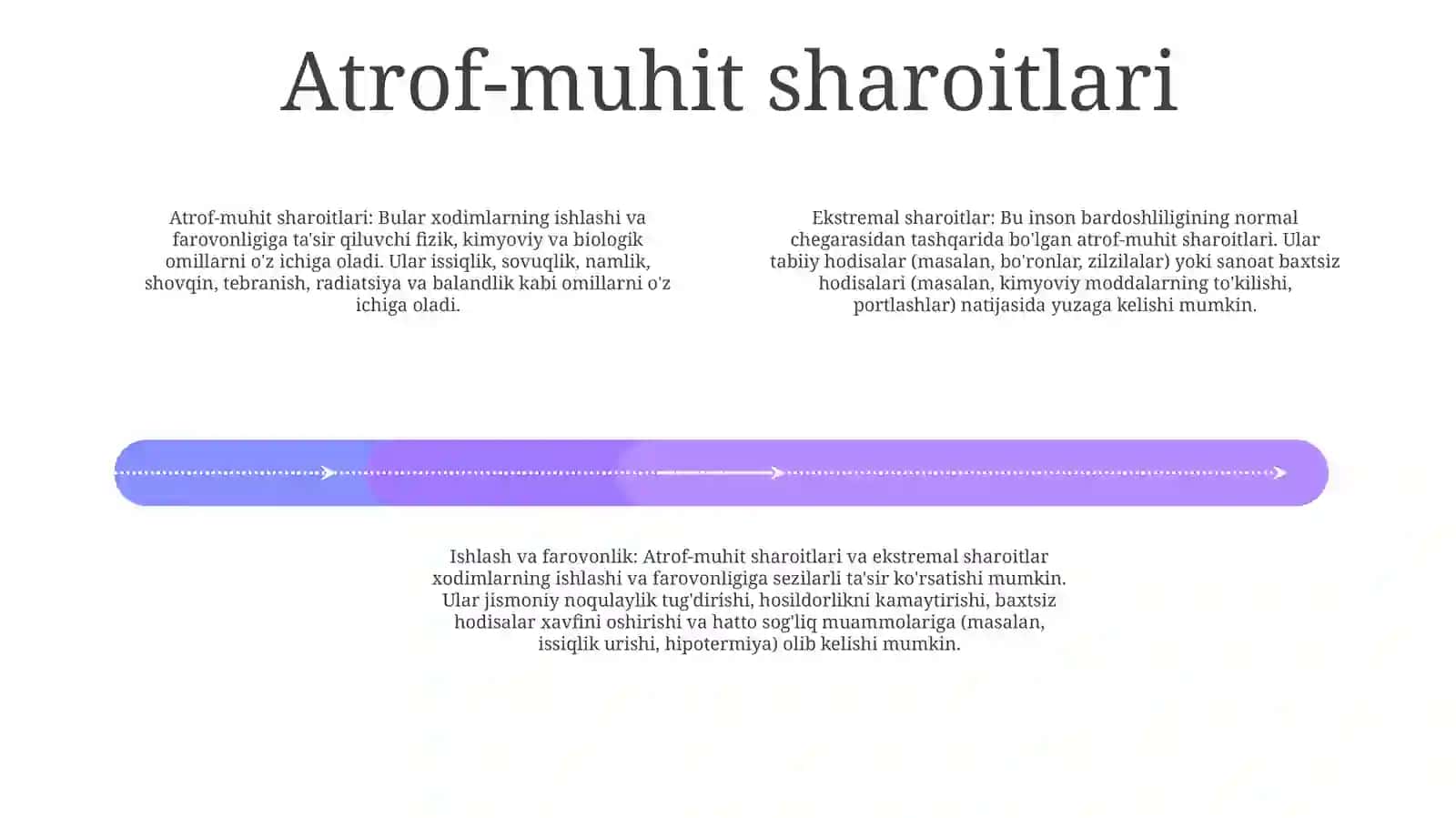 Faoliyatning Ekstremal Sharoitlari 3