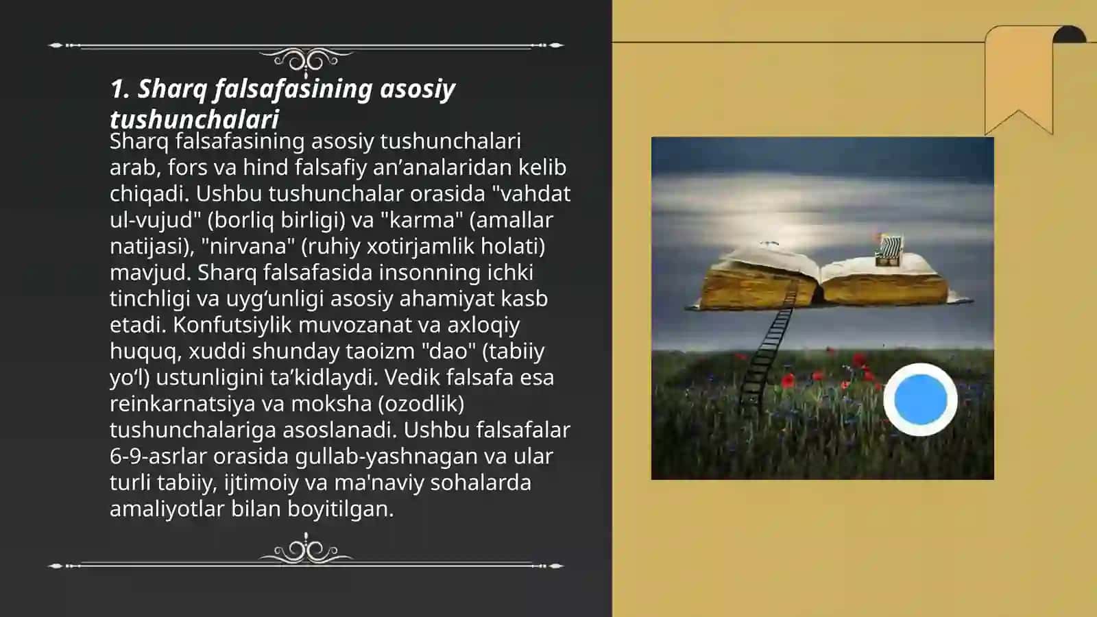 Sharq va Gʻarb Falsafasi 3