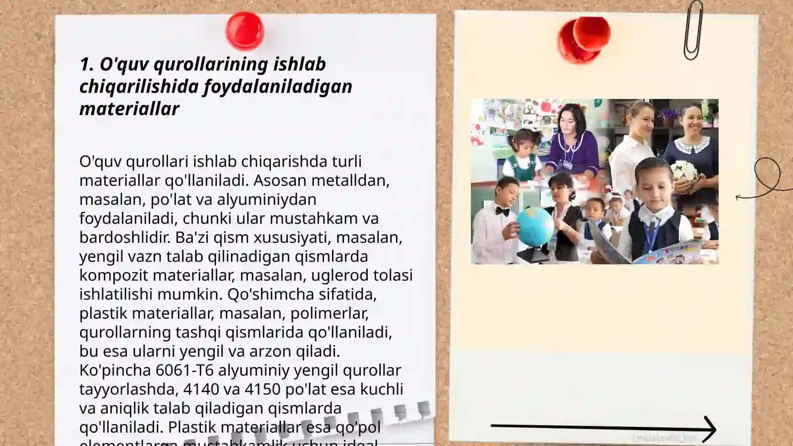 Maktab o'quv qurollarini gigiyenik baholash 3