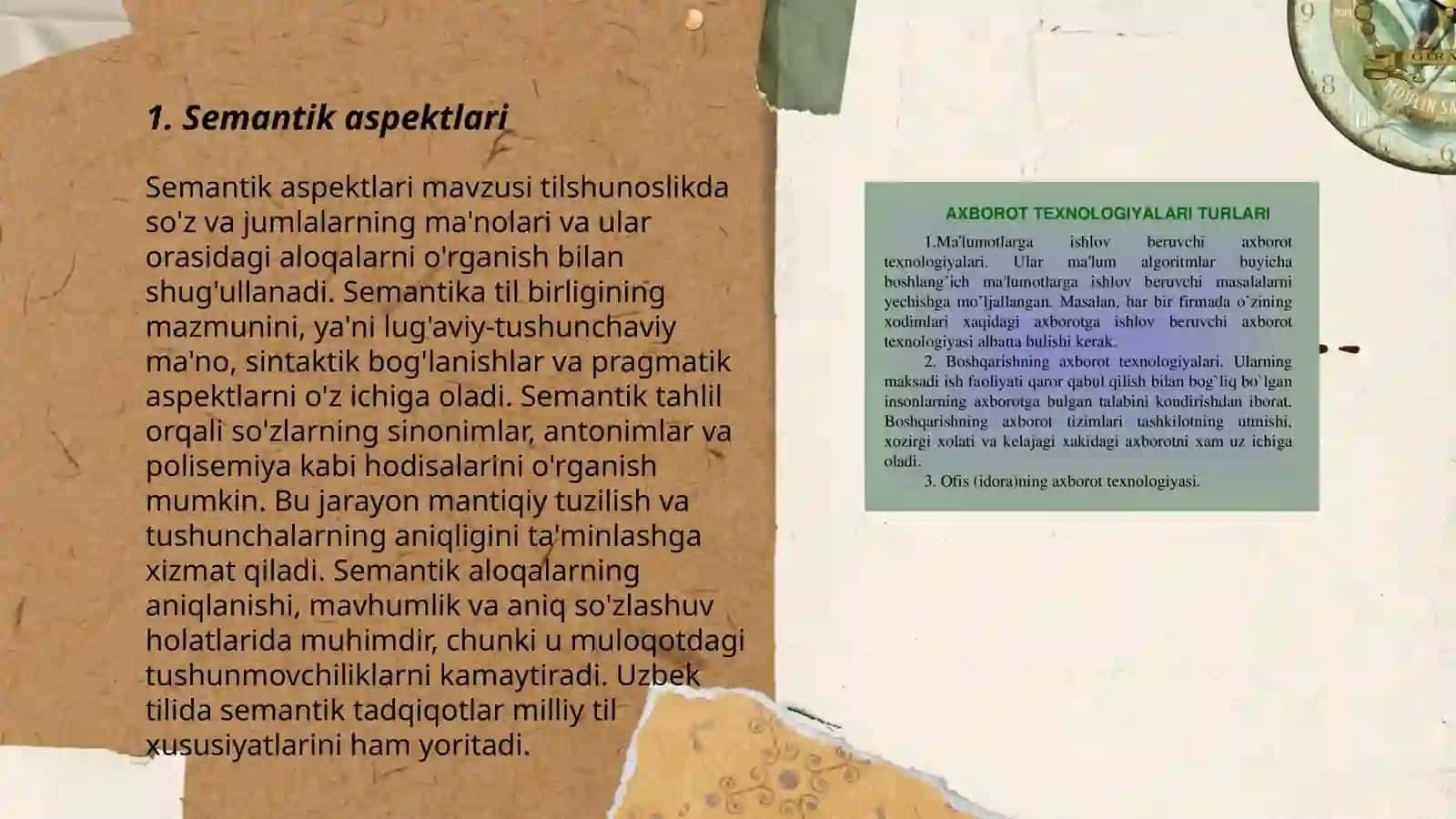 Semantik aspektlari 3