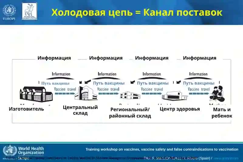 Холодовая цепь и хранение вакцин 3