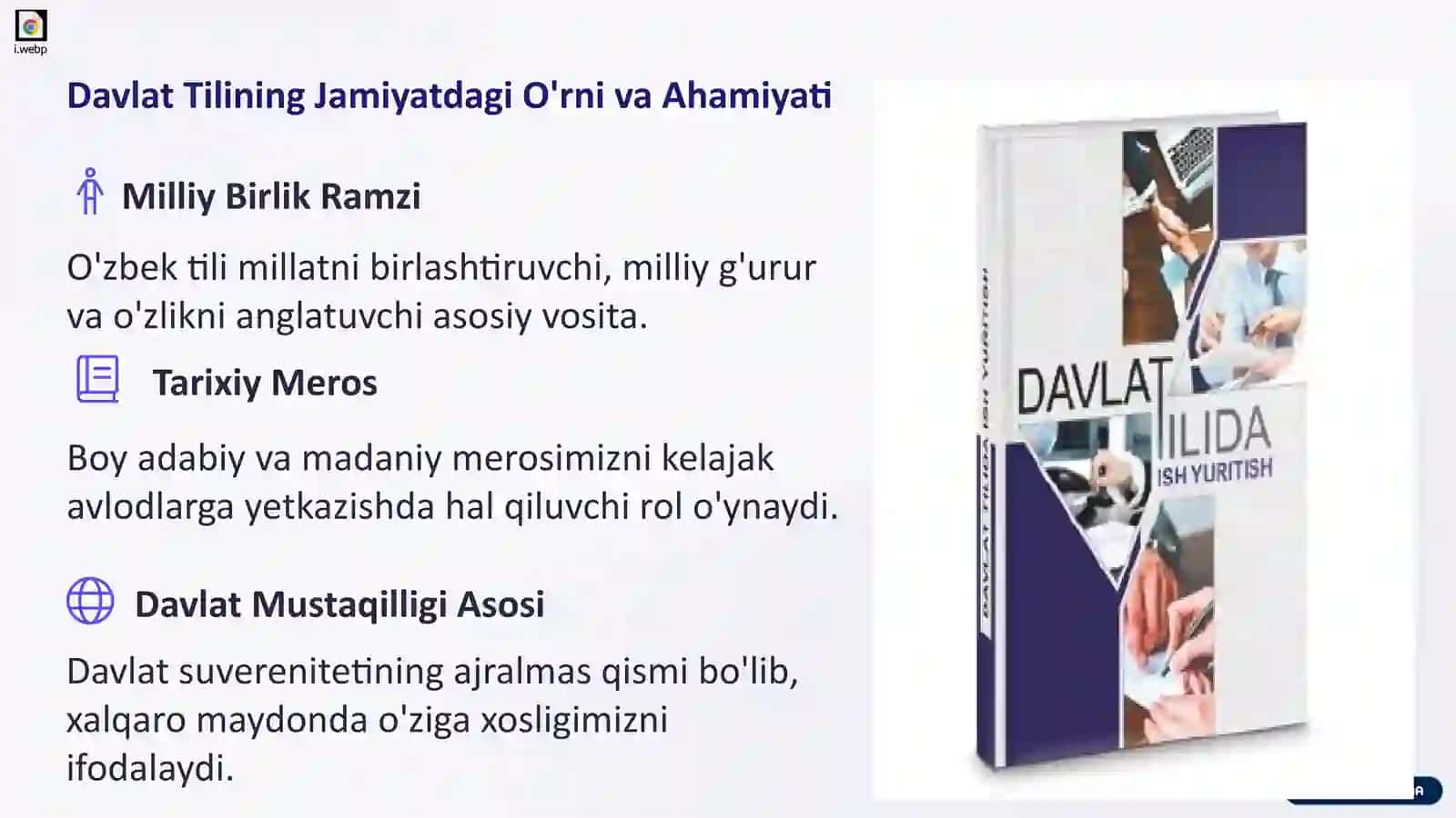 O'zbektili–davlattili 3
