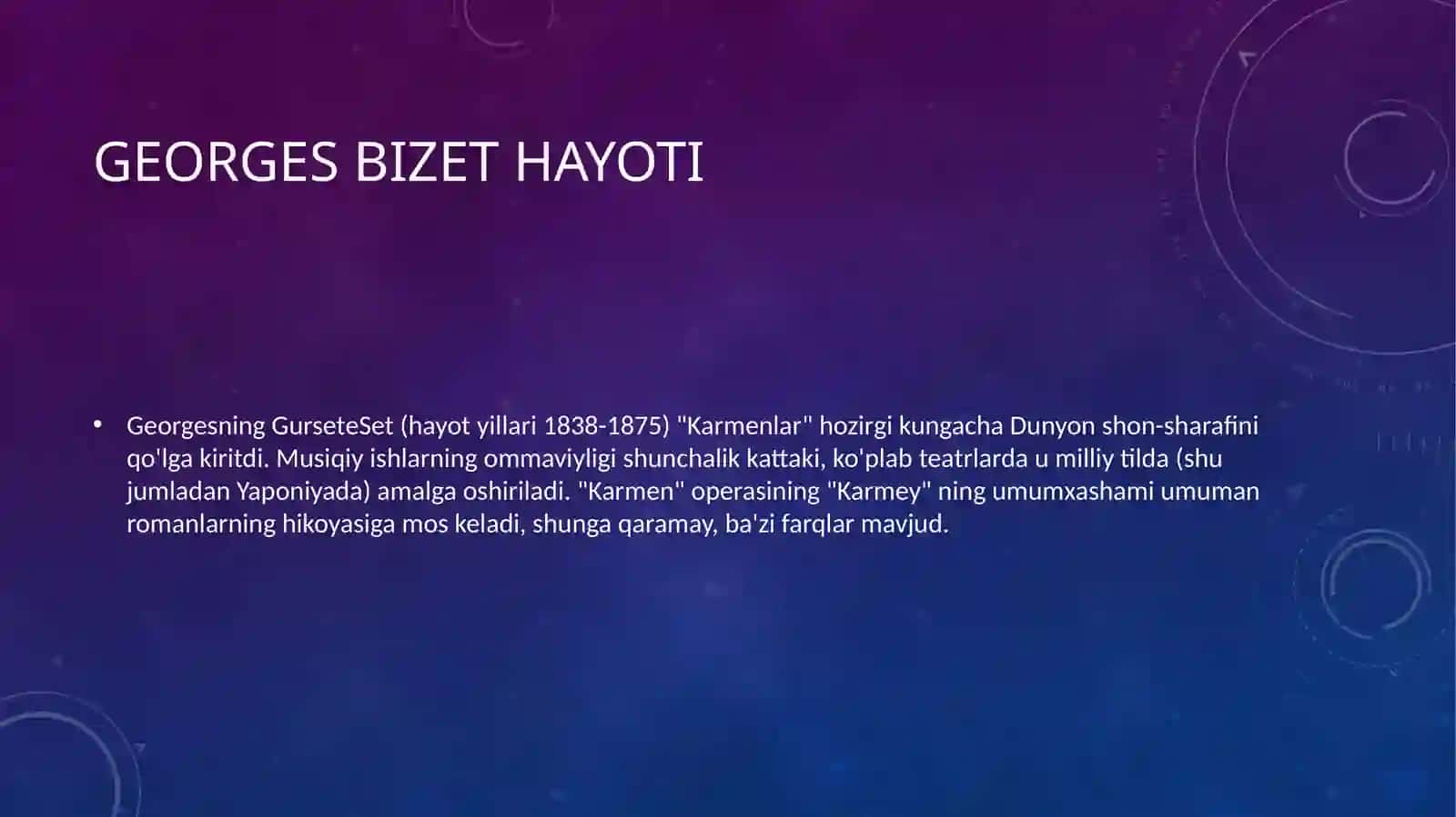 Musiqa fanidan qilganLoihA ishi 3