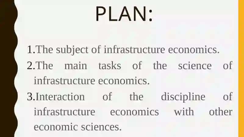 Economics of Infrastructure 3