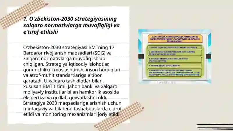 O'zbekiston -2030 strategiyasi 3