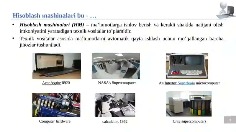 Kompyuterlarning turlari 3