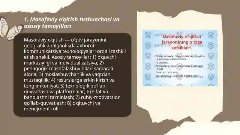 Masofaviy o’qitish tizimlari va turlari 3