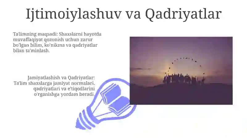 Tarbiyaning maqsadi va vazifalari 3