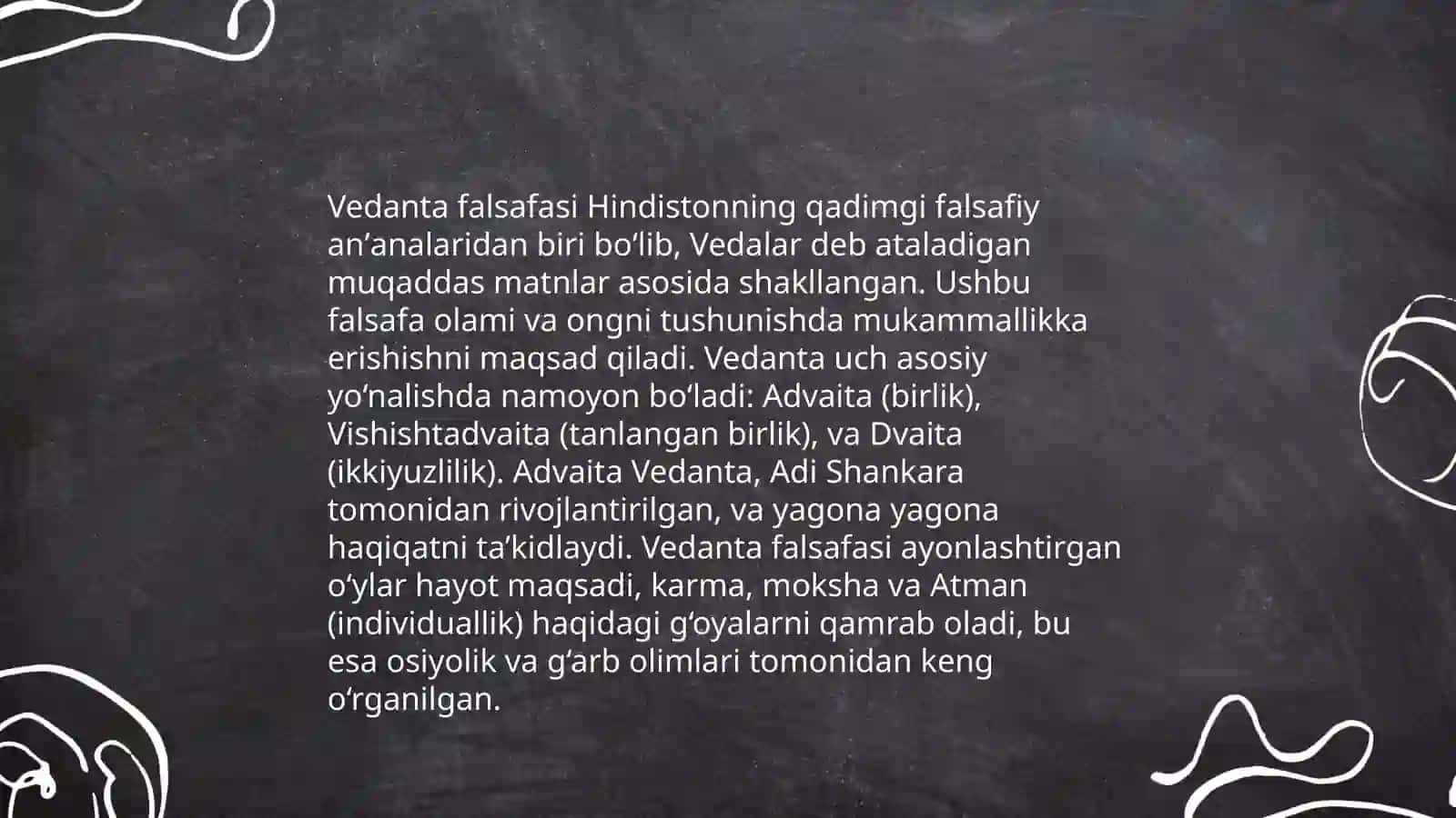 Vedanta falsafasi 3
