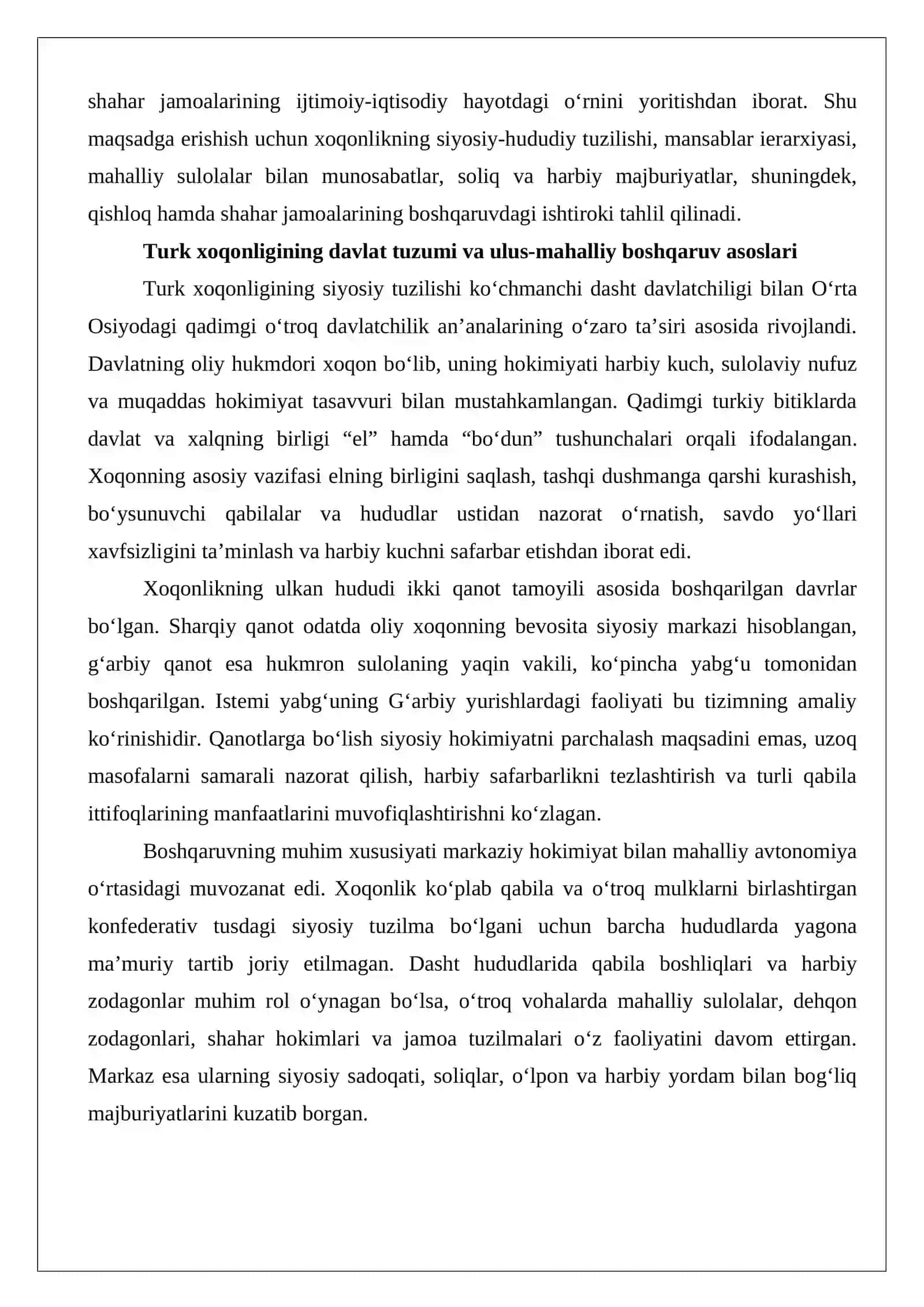 Turk xoqonligida ulus mahalliy boshqaruvi 3