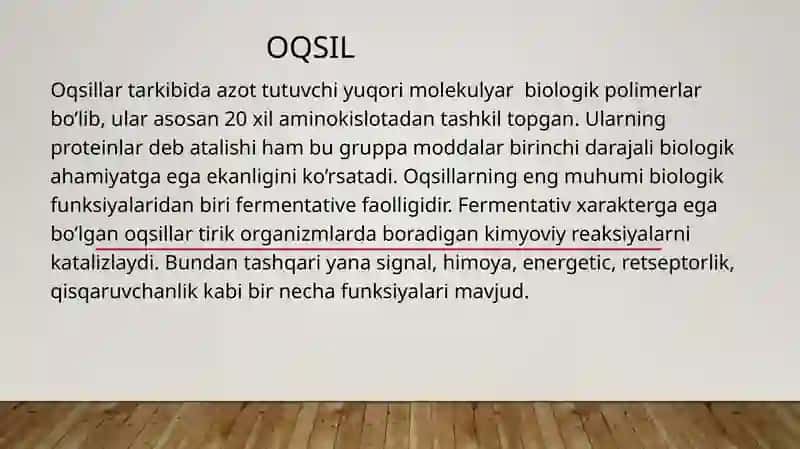 oqsil, uglevod, yogʻ, vitamin 3