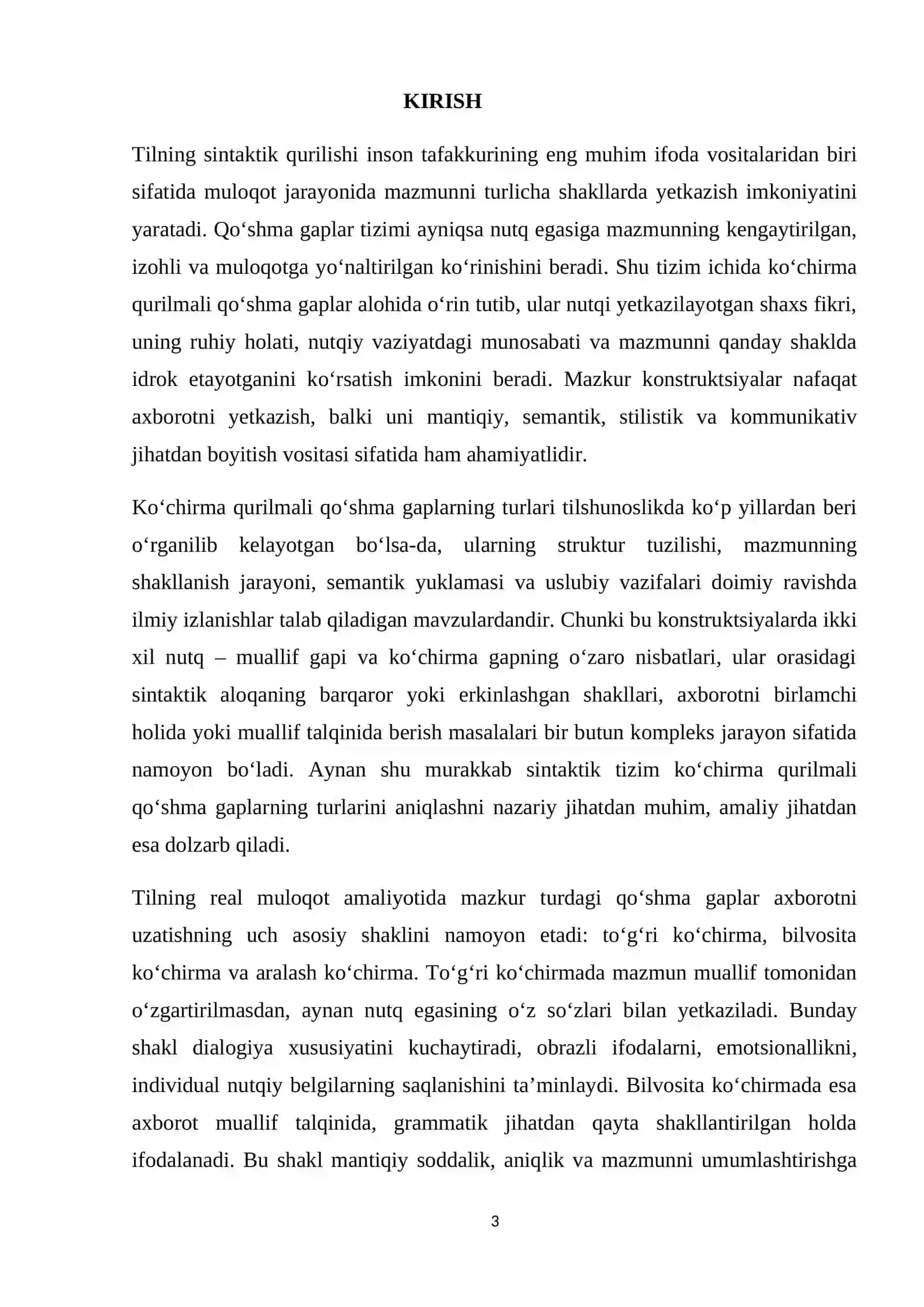 Ko‘chirma qurilmali qo‘shma gaplarning nazariy asoslari 3