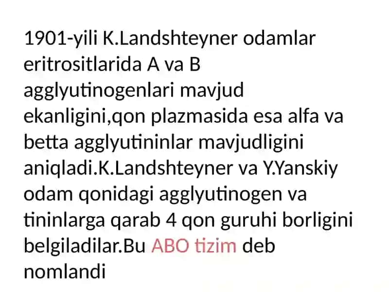 Qonguruhlari.Rezusfaktor.Qonquyishasoslari 3