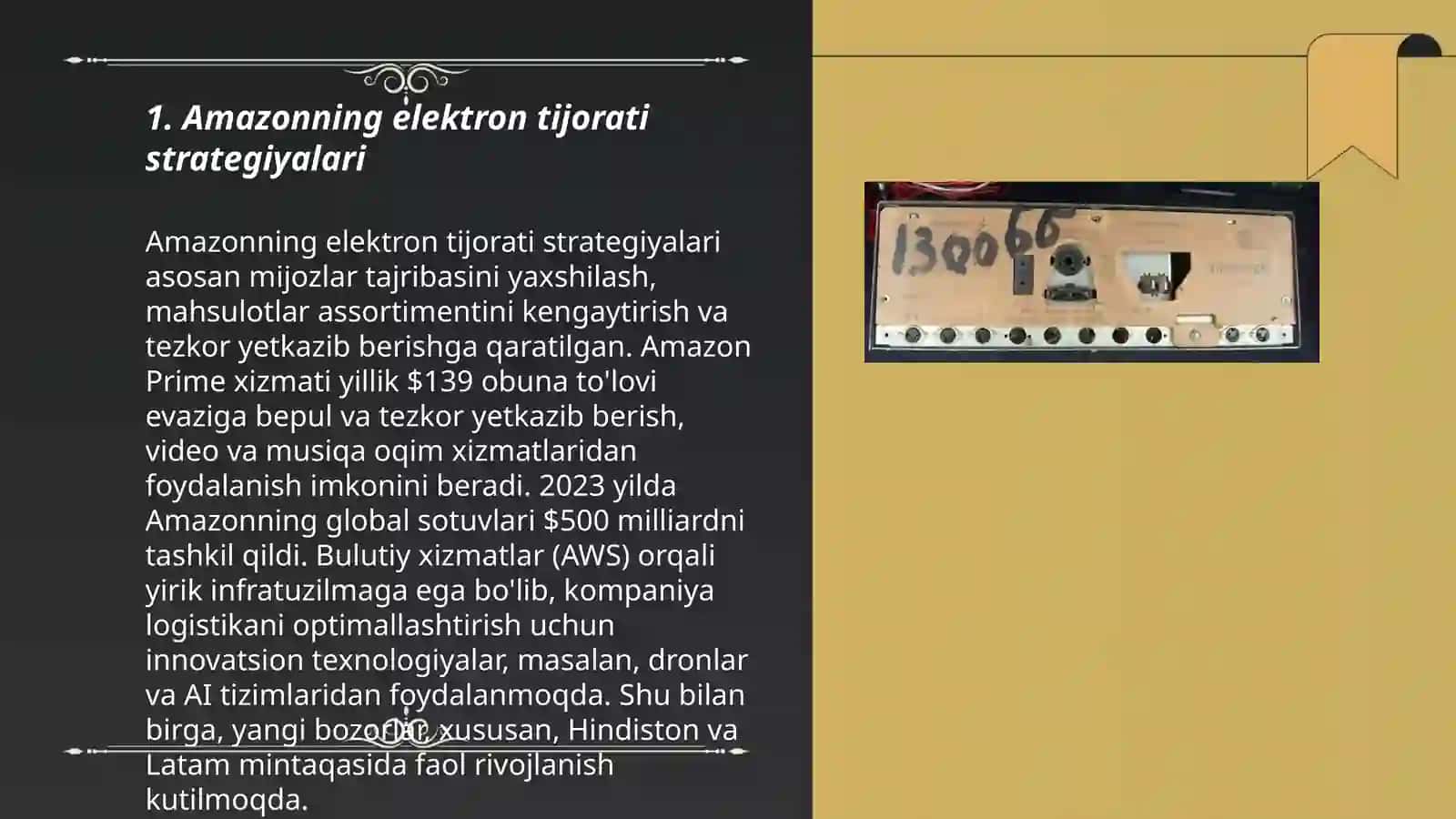Amazonning elektron tijorati strategiyalari 3