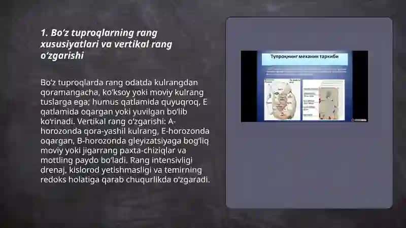 Boʻz tuproqlar tahlili 3
