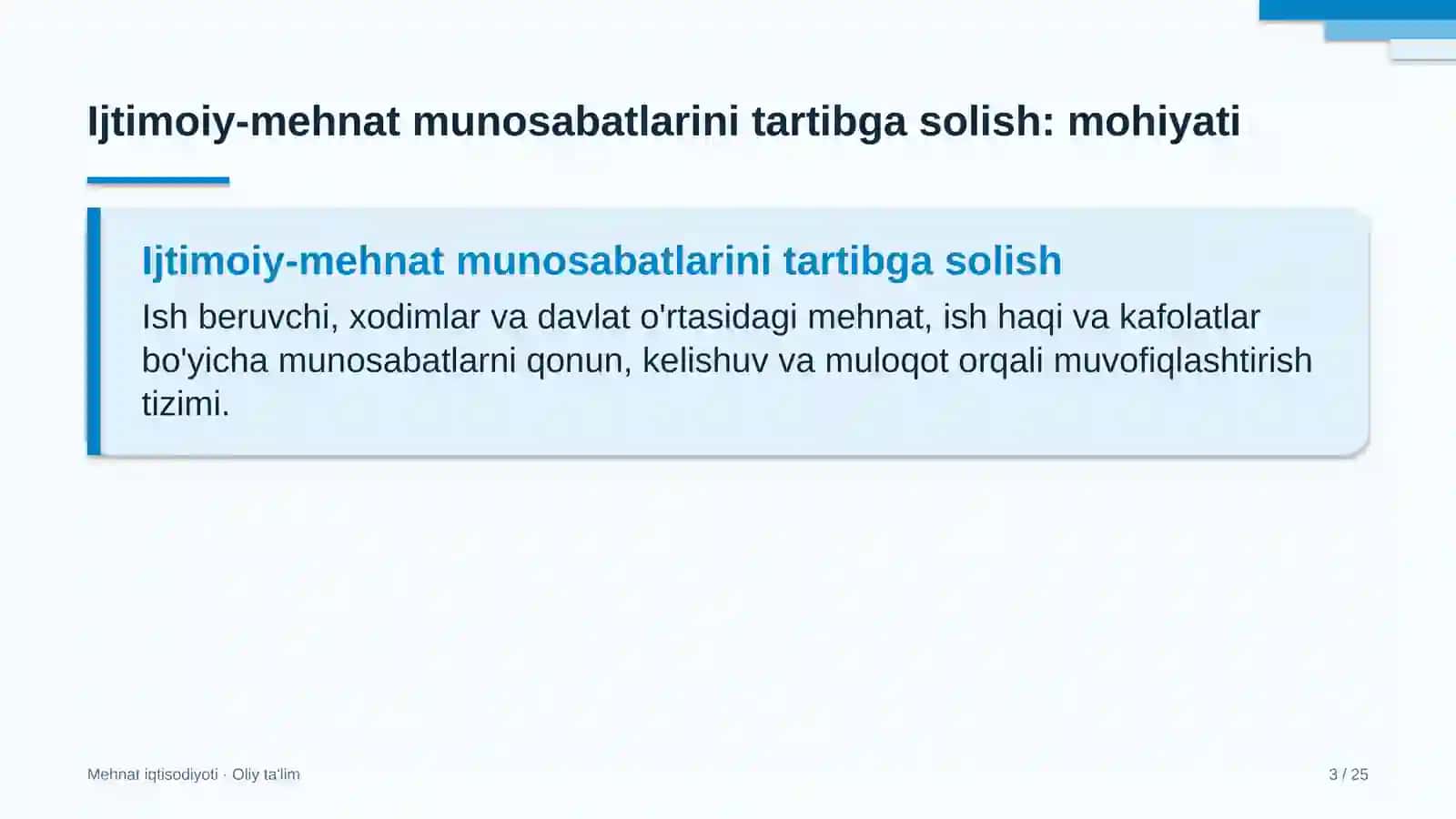 quvur transportida ijtimoiy mehnat munosabatlarini tartibga solish 1442 3