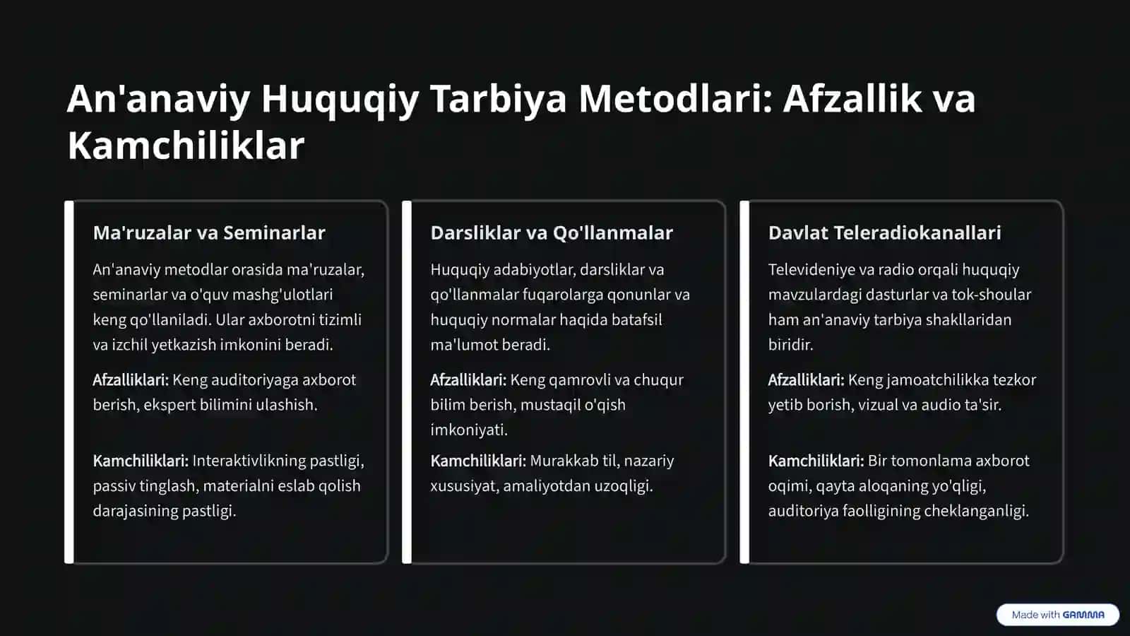 Huquqiy Tarbiya Metodlari Samaradorlik va Zamonaviy Yondashuvlar 3