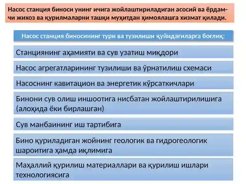 Насослар ва насос станциялари 3