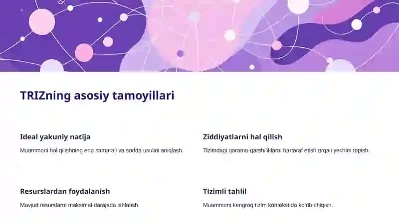 TRIZ texnologiyasi 3