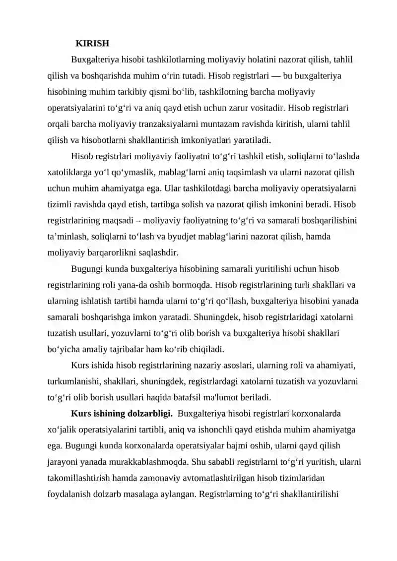 Buxgalteriya hisobi registrlari 3