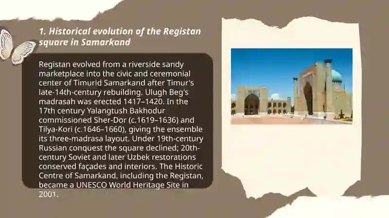 The Registan: The Heart and Golden Key of Samarkand 3