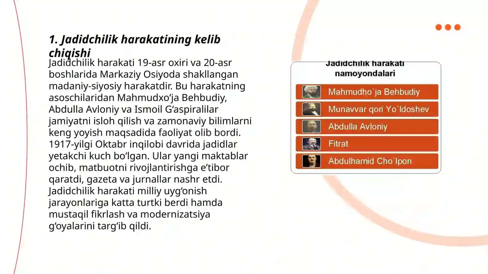 Jadidchilik harakati namoyondalari 3