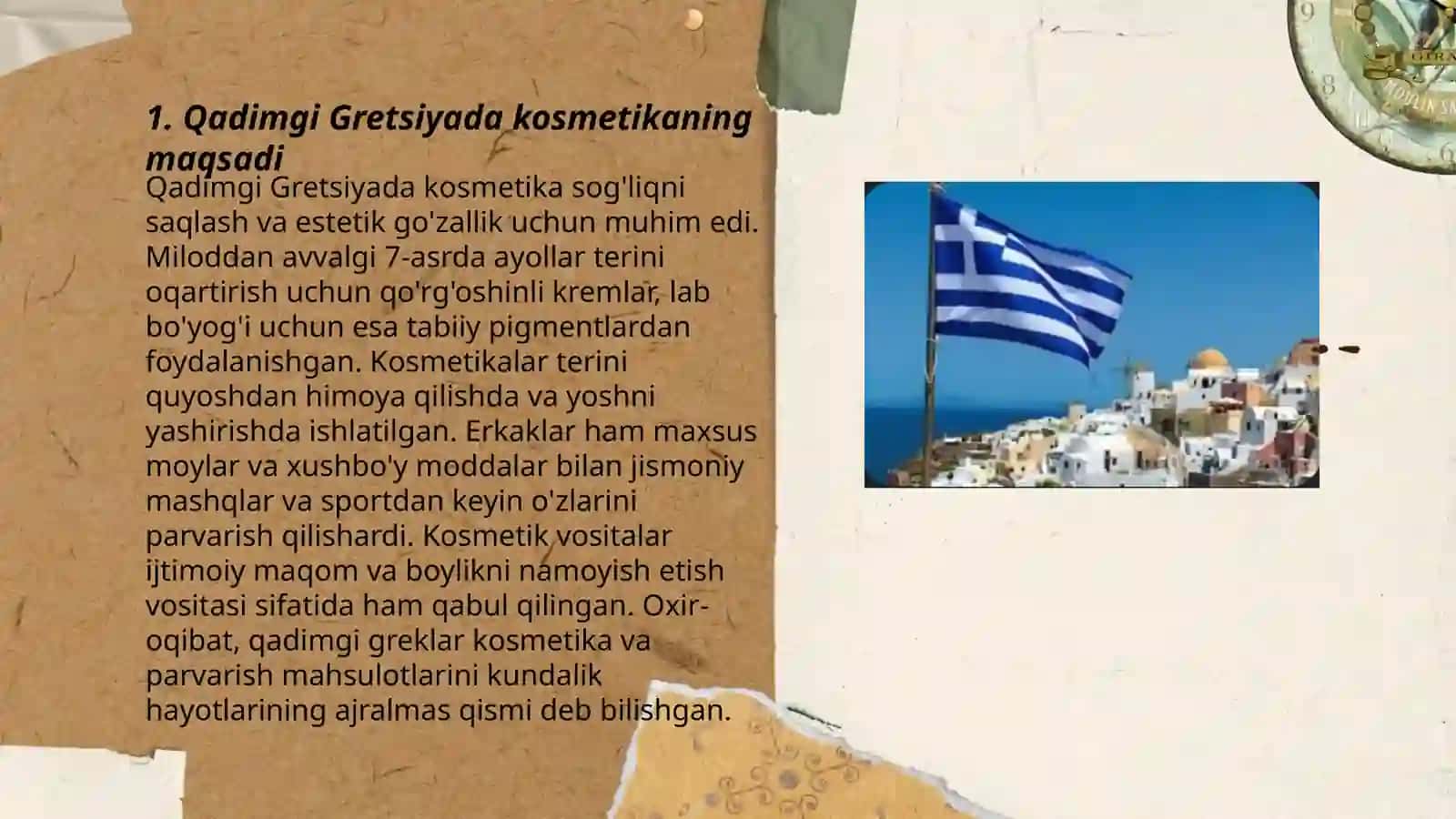 Qadimgi Gretsiyada kosmetikani qo'llanilishi 3